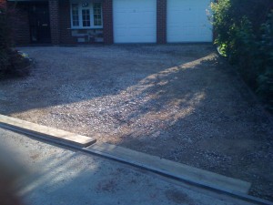 Driveway Ready for paving