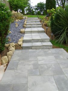 New Bradstone Garden Steps