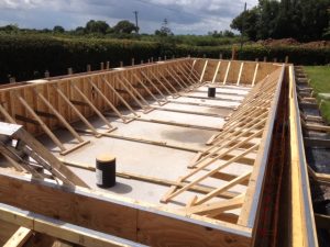 Concrete shuttering-specialist installation