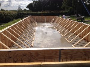 Construction Concrete Swimming Pool 