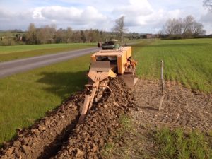 Trenching Machine Alan Bailey Groundworks